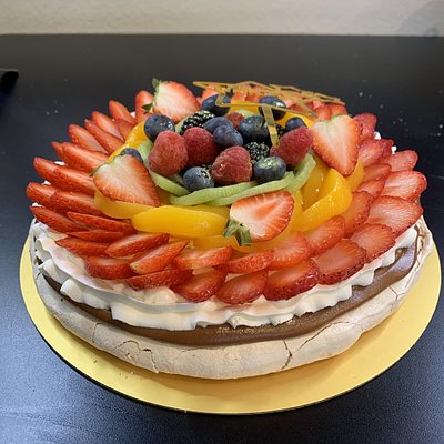Pavlova Mediana De Frutas Mixtas/Mixed Fruit Medium Pavlova