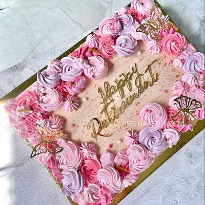 Sheet cake 2 Layer 