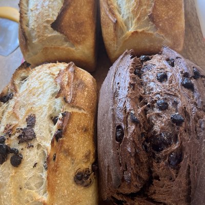 Double Chocolate Sourdough Loaf
