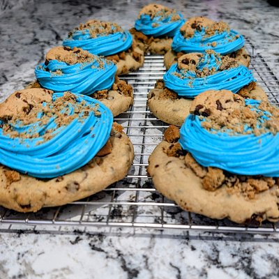 Blue Monster Chips Ahoy Cookies 