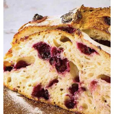 Lemon Blueberry Sourdough Bread 