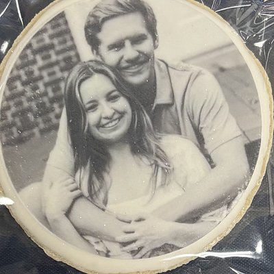 Wedding Cake & Personalized Cookies 