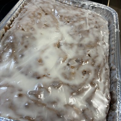 Whole Honey Bun Cake