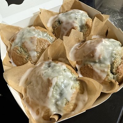 Blueberry Lemon Jumbo Muffins