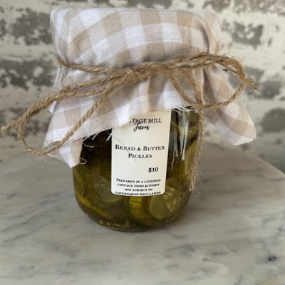 Bread & Butter Pickles