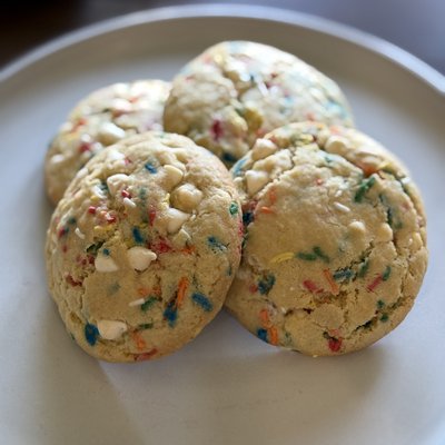 Birthday Cake Cookies