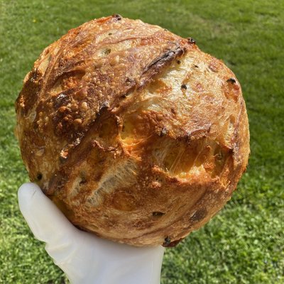 Jalapeños Cheddar Sourdough Bread 