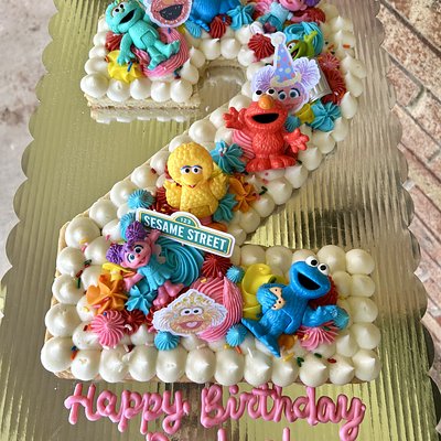 Letter/number Cookie Cake