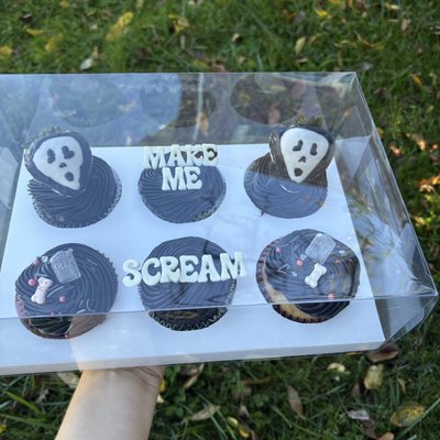 Halloween Cupcakes In Gift Box