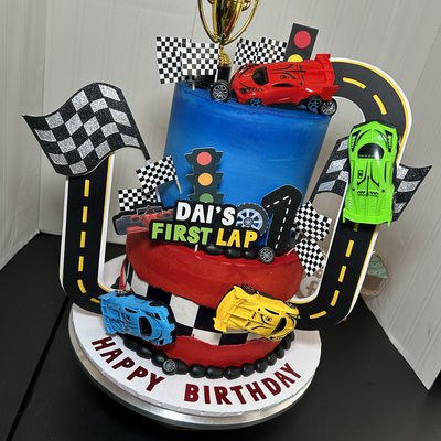 6+8 inch Two Tier Cake