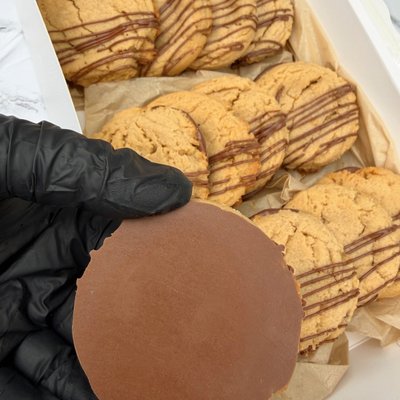 Peanut Butter Chocolate Bottom Cookies
