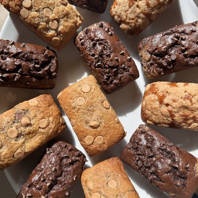 Mini Pumpkin Bread Snack Loafs
