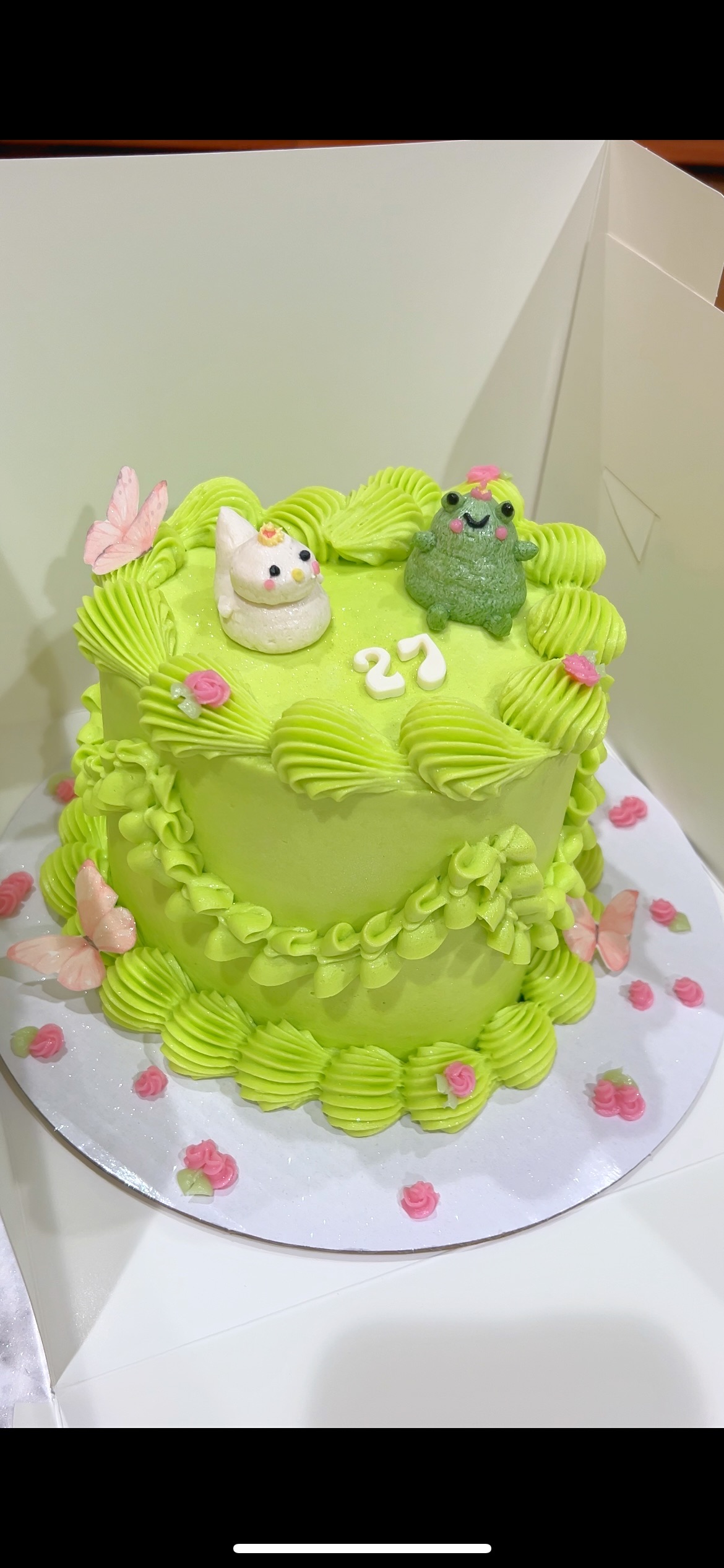 6in Cake Heart