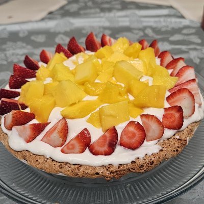 Slice Of Mostachon Cake