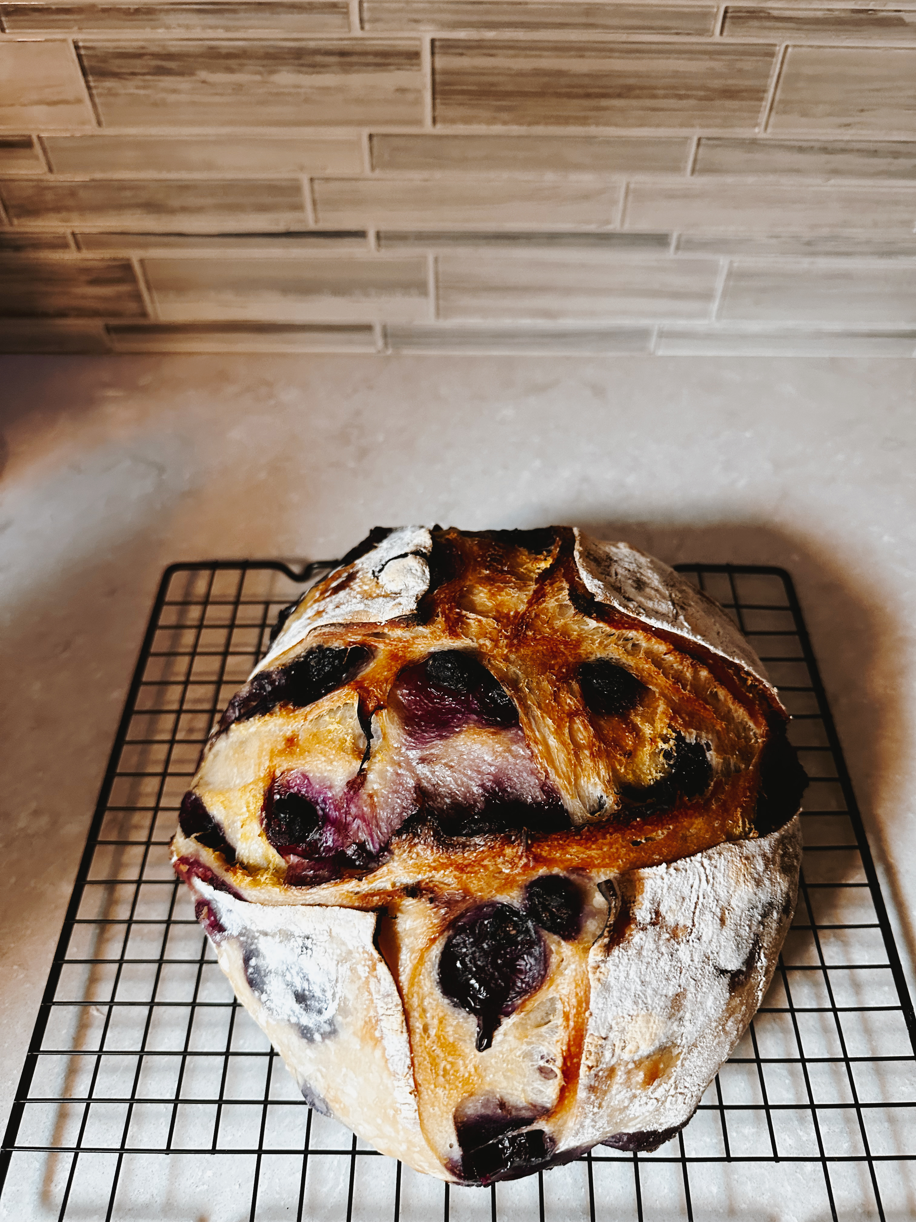 Blueberry Lemon Boule