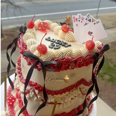 8in 3 Layer Cake