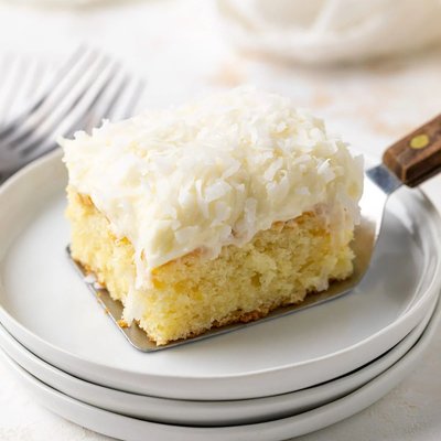 Mom's Moist Coconut Cake