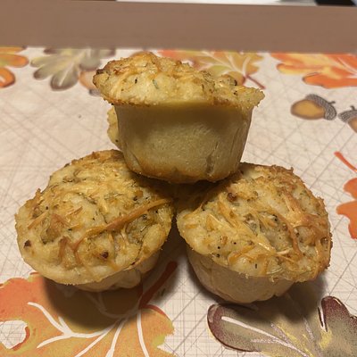 Garlic Parmesan Focaccia Muffins (12 Count) 
