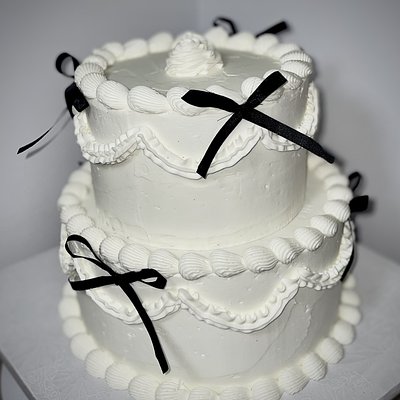2 Tier Custom Round Cake 