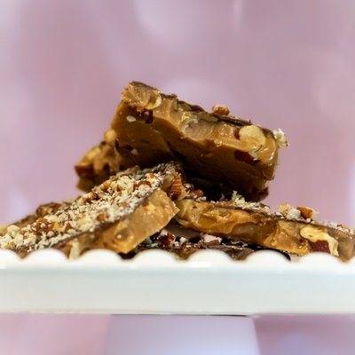 Chocolate Covered Almond Toffee
