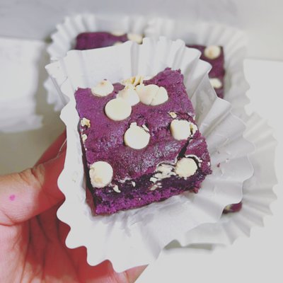 Ube Brownies