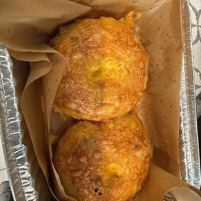 Dozen  Onion And Cheddar Cheese Bagels