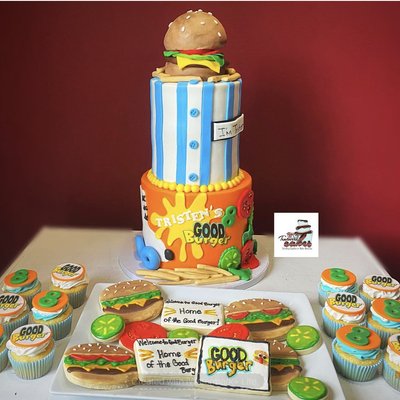Cake, Cupcakes, and Custom Cookies
