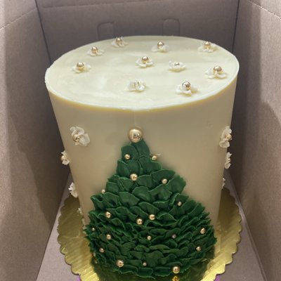 Christmas Themed Cake