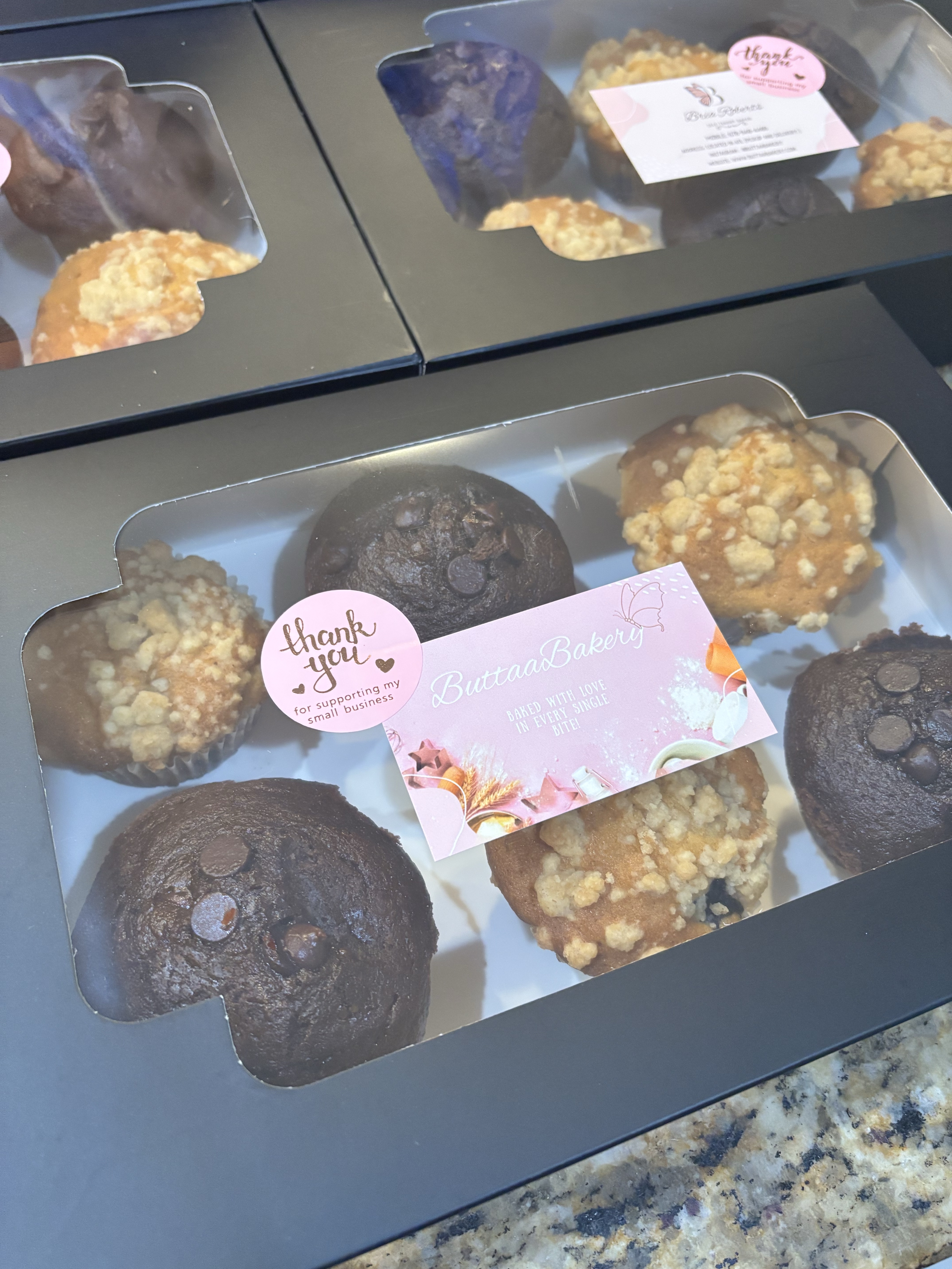 1 Dozen Buttaa Muffins 