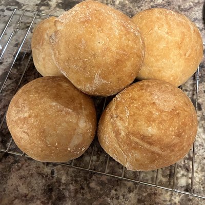 6 Pack GF Artisan Bread Rolls 