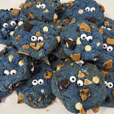 Cookie Monster Cookies 