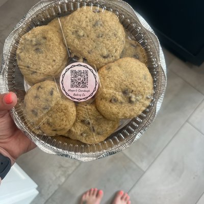 Chocolate Chip Sourdough Cookies - One Dozen