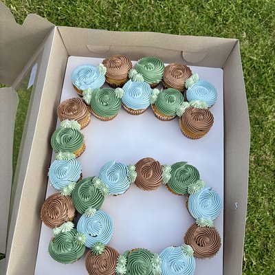 1 DOZEN Cupcake Arrangement 