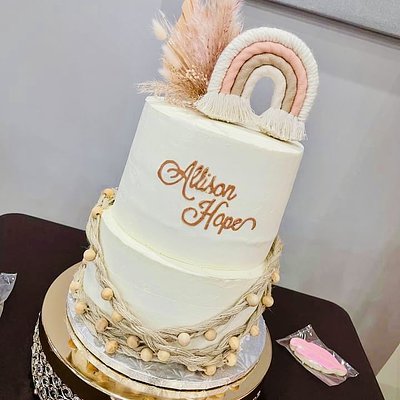 8/10 Tiered Cake