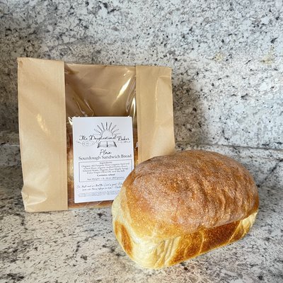 Plain Sourdough Sandwich Bread