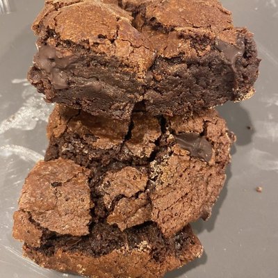 One Pound Chocolate Brownies