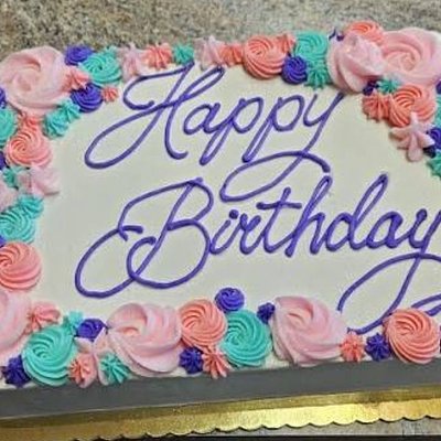 1/2 Sheet Custom Cake