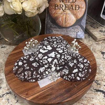 Chocolate Crinkle Cookies