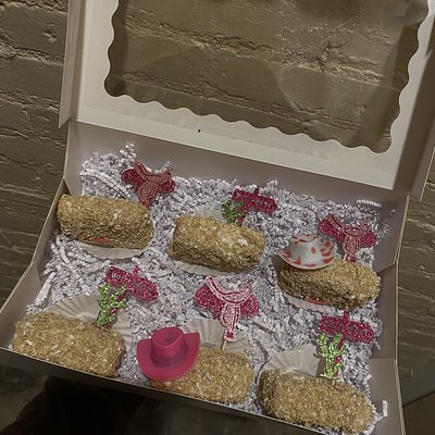 1/2 Dozen Chocolate Covered Rice Krispies (6 Ct.)