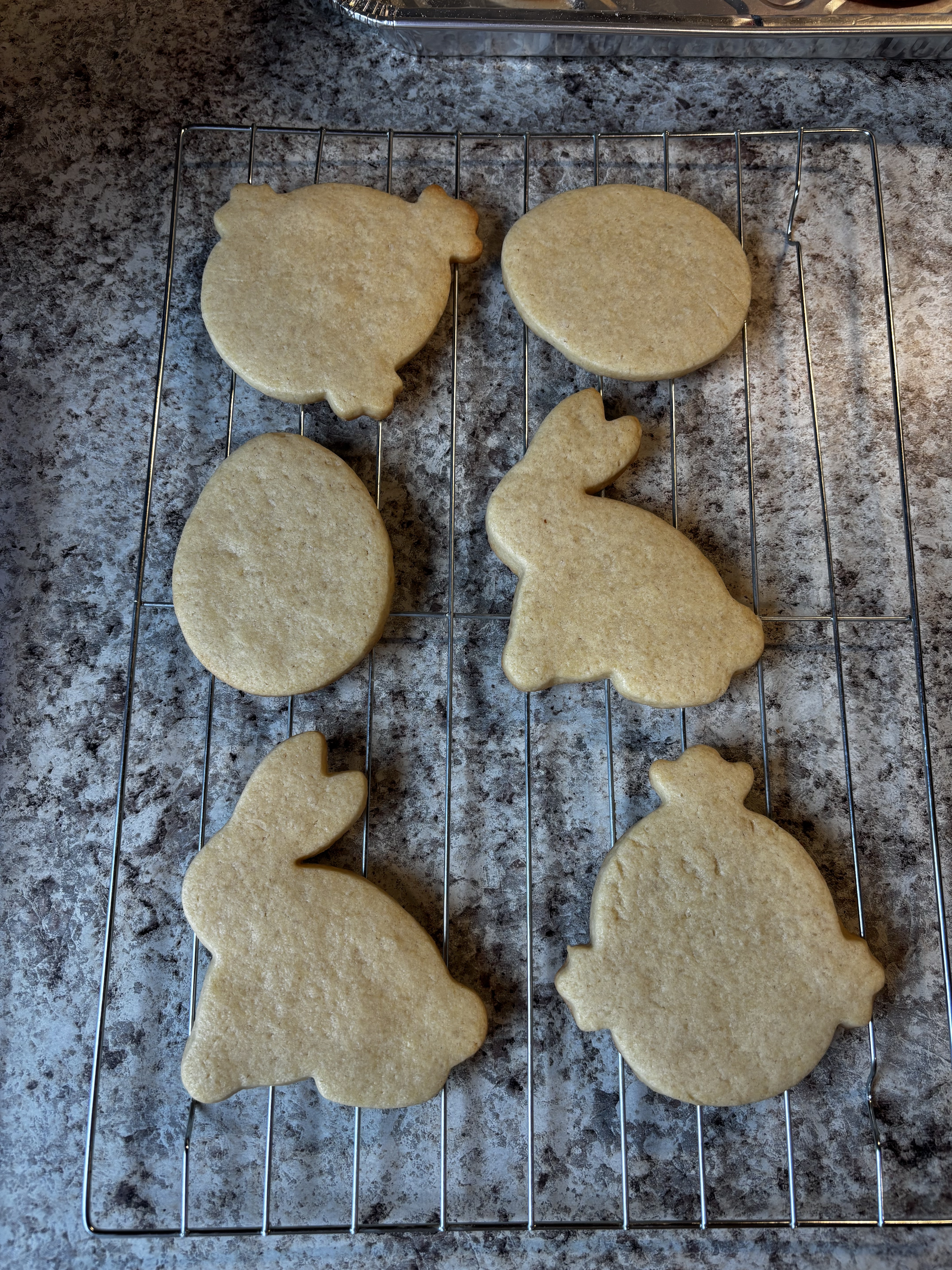 6 Sugar Cookies Without Icing 