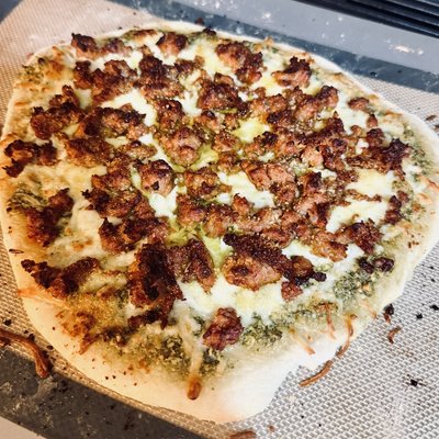 Sourdough Semolina Pizza Dough