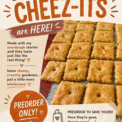 Sourdough Crackers