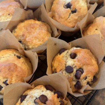 Sourdough Chocolate Chip Muffins - 6 Pack