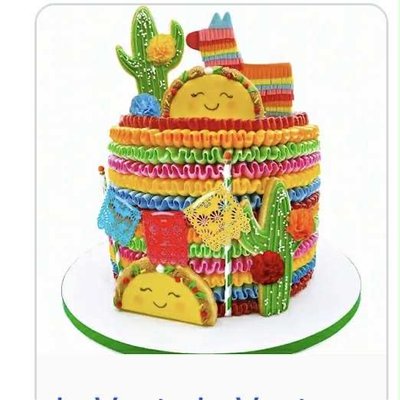 Mexican Fiesta Cake