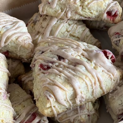 Spiced Cranberry Orange Scones