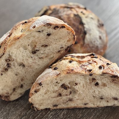 Chocolate Chip Sourdough Boule