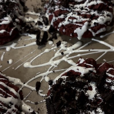 oreo red velvet cookie