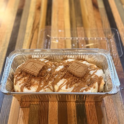 4 Pack Of Biscoff Cinnamon Rolls