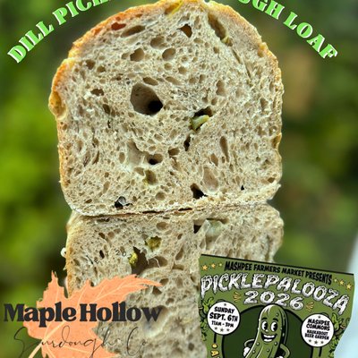Dill Pickle Sourdough Loaf