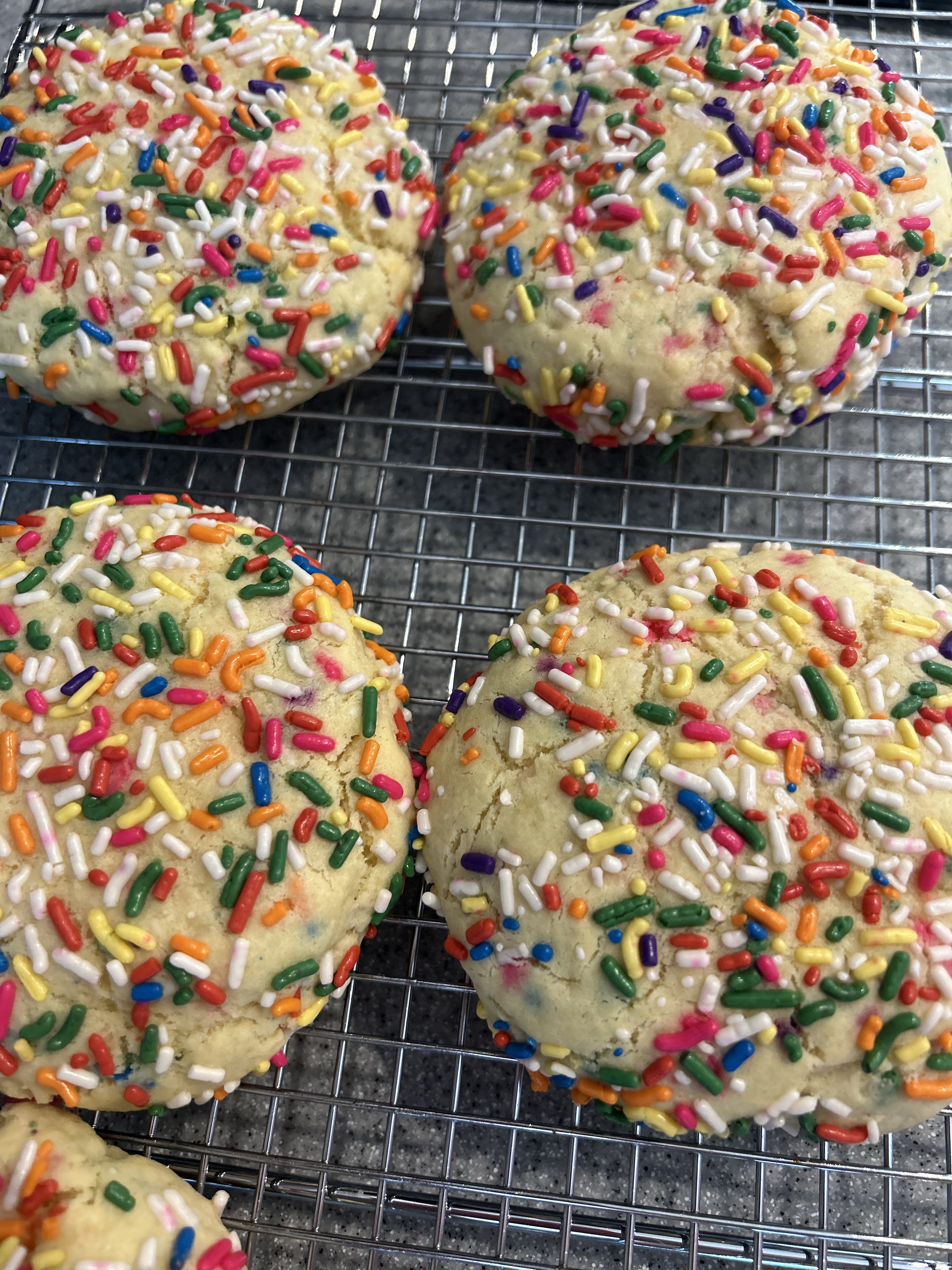 Funfetti Cake Batter Cookies